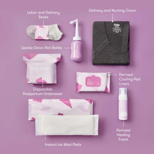 Frida Mom, Labor & Postpartum Care Recovery Kit, 7 ct, Gift Set