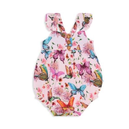 Girls' Henley Ruffled Bubble Romper - Baby
