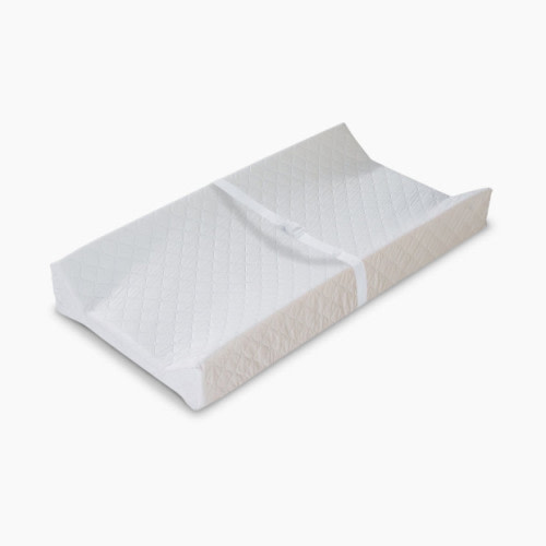Summer Contoured Changing Pad with Liner - White