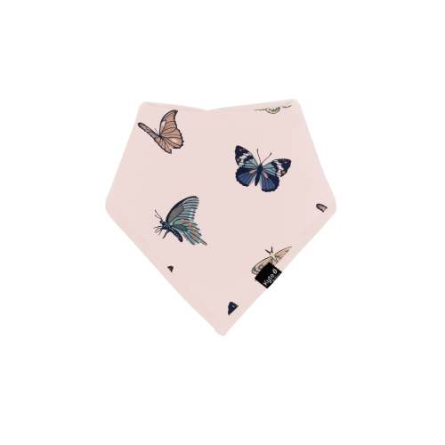 Bib in Blush Butterfly