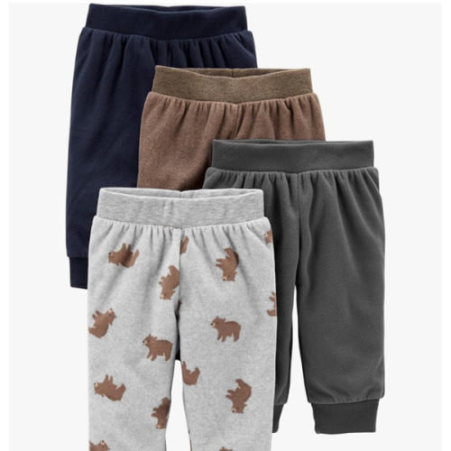 Simple Joys by Carter's unisex-baby 4-pack Fleece Pants
