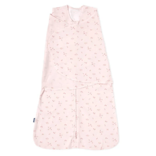 Pink Floral Cotton Swaddle Newborn | HALO