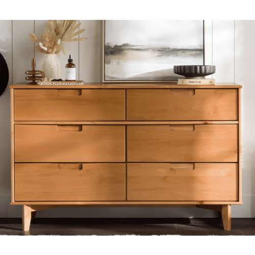 Baby's Dresser - Sloane Mid Century Modern Solid Wood Dresser