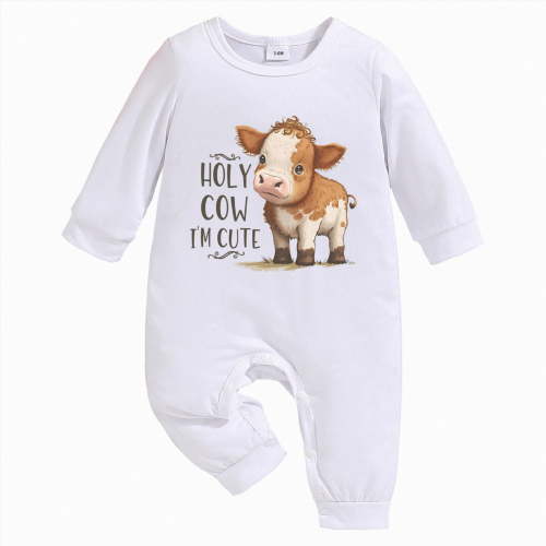 Hessimy Baby Bodysuit Long Sleeve Infant Romper Soft Boy Girl Unisex Newborn Clothes One Piece Outfits Summer Fall,Soft,All Season(White,3-6 Months)