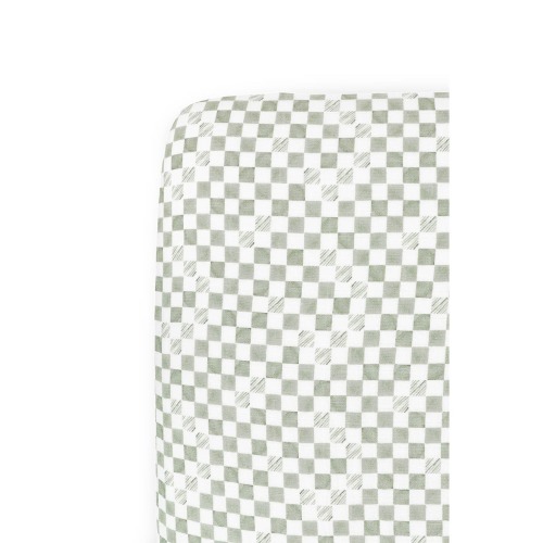 Organic Cotton Muslin Crib Sheet