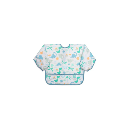 Bumkins Sleeved Bib Dinosaurs