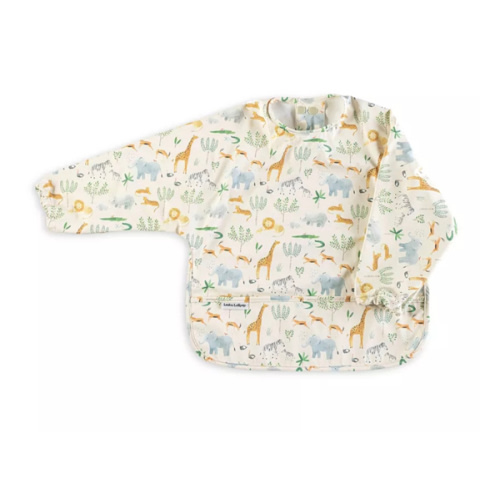 Printed Long Sleeved Bib - Baby