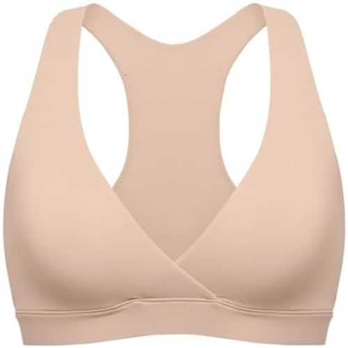 MOMANDA Racerback Nursing Bra for Breastfeeding