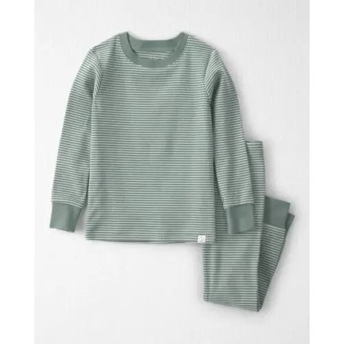 Toddler 2-Piece Organic Cotton Ribbed Pajamas in Stripes - Little Planet | Carter's