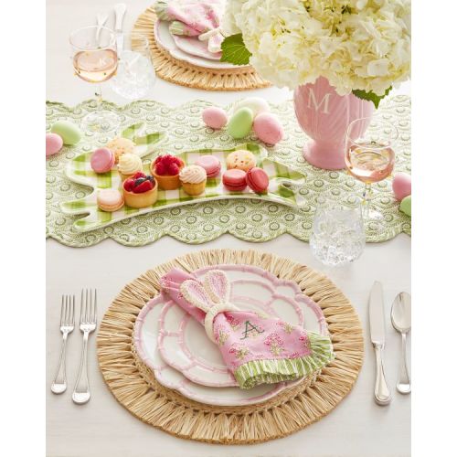 Bespoke Embroidered Bow Pillow Cover | Mark and Graham