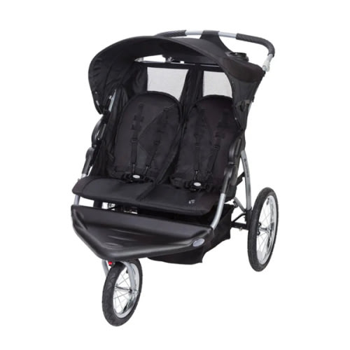 Baby Trend Expedition® Ex Double Jogger | Side-by-Side Jogging Stroller for Kids