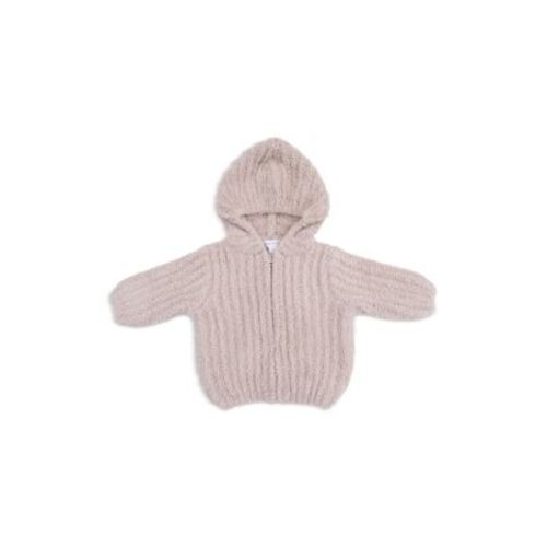Girls' Chenille Striped Texture Hooded Jacket - Baby, Little Kid