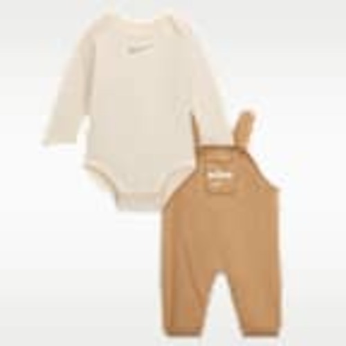 Nike Baby Plush Fleece Overalls 2-Piece Set. Nike.com