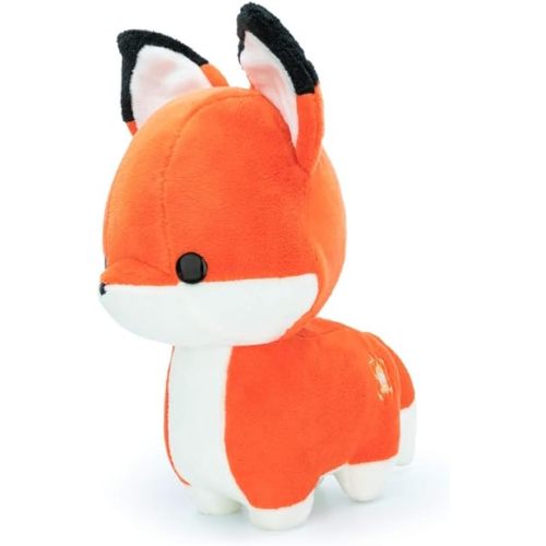 Bellzi Orange Fox Cute Stuffed Animal Plush Toy - Adorable Soft Fox Toy Plushies and Gifts - Perfect Present for Kids, Babies, Toddlers - Pouncing Foxxi