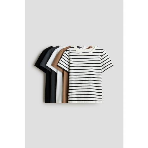 5-PACK COTTON T-SHIRTS