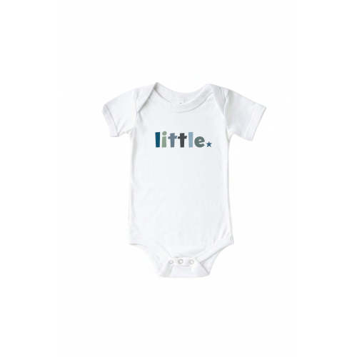 Big, Middle, Little Graphic Tee | White