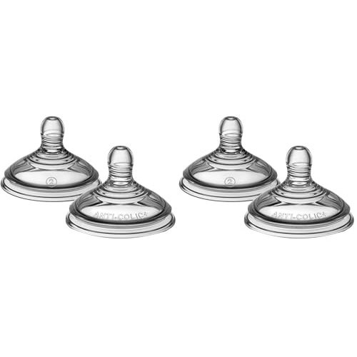 Advanced Anti-Colic Nipples, Slow Flow - 2 Count (Pack of 2)