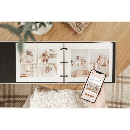 The Short Years Baby Book: Personalized Memory Book of Baby's First Year