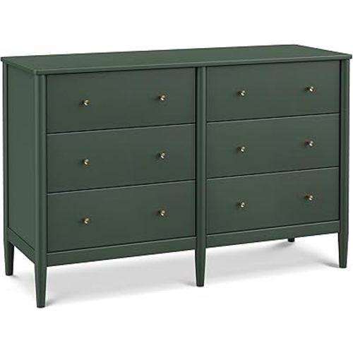 Davinci Frem 6-Drawer Dresser in Forest Green