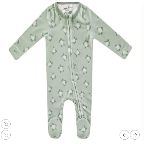 Zip-Up Footie Pajama - Wade