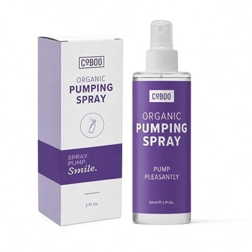 The Original Pumping Spray, Organic Breast Pump Lubricant | Breast Pumping Spray, Vegan & Lanolin Free, Made in USA, Helps Sore Nipples & Clogged Milk Ducts, 2 fl oz