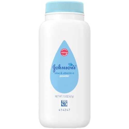 Johnson's Baby Naturally Derived Cornstarch Baby Powder, 1.5 oz