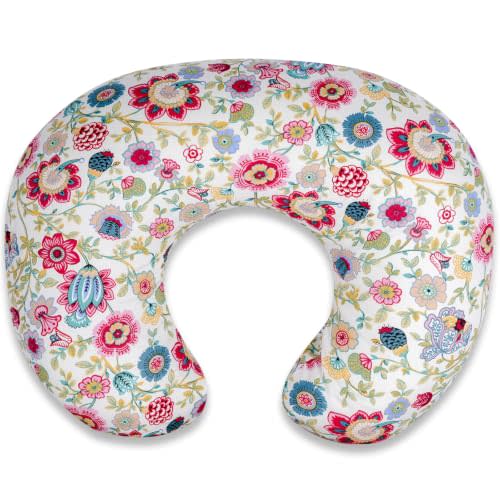 Nursing Pillow - Breastfeeding Pillow with Breathable Filling & Removable Cover, Ergonomic Support for Breastfeeding & Bottle (Cosmos,0-12 Months)