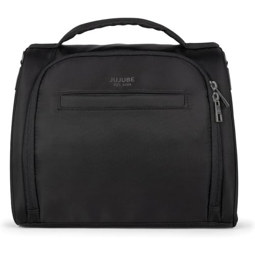 JuJuBe Insulated Bottle Bag, 3-Bottle Breastmilk Cooler with Shoulder Strap