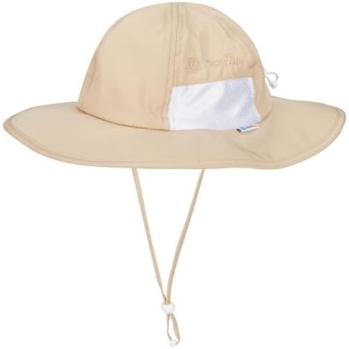 SwimZip Wide Brim Sun Hat | UPF 50+ Protection for Baby, Toddler, and Kids