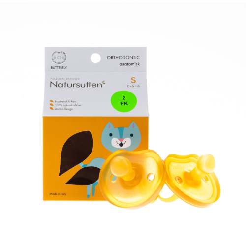 Blooming Baby Natursutten Butterfly Shield Pacifier (Set of Two) - Natursutten Butterfly Shield Pacifier (Set of Two)