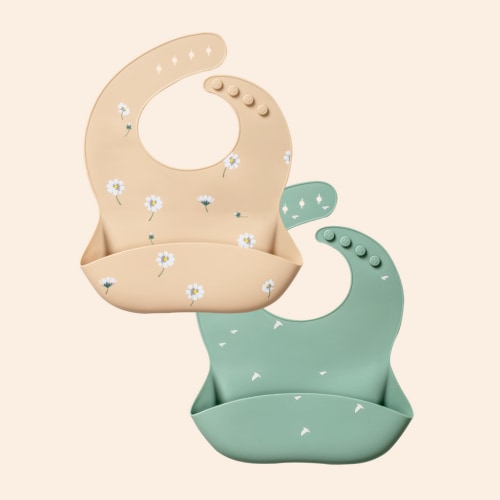Silicone Bib Pack 2 - Cosmos/Nightingale