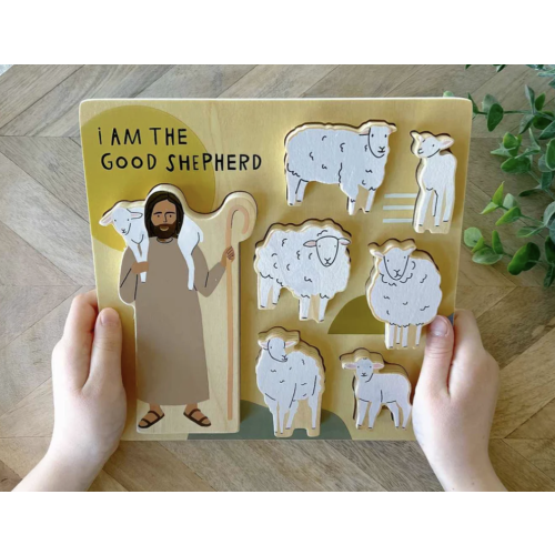 The Good Shepherd Wooden Puzzle – House of Joppa