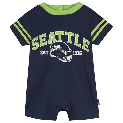 Gerber NFL Baby Short Sleeve Romper