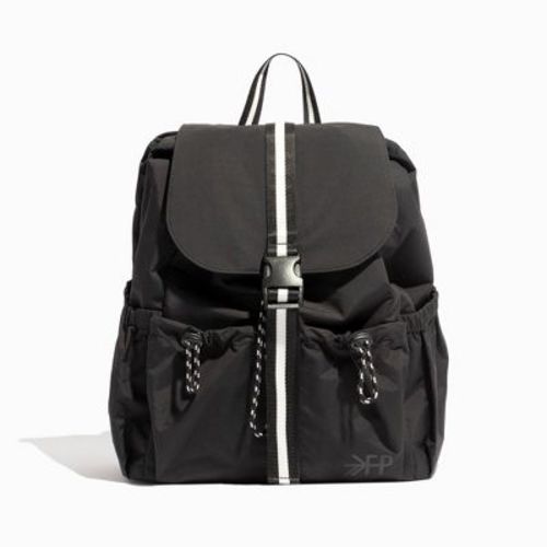Freshly Picked Motion Drawstring Backpack - Jet Black