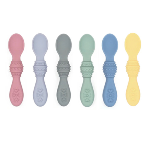 Baby Silicone Spoons | First Stage Infant Spoons