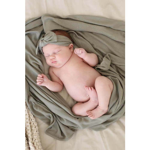 All Bamboo Waffle Swaddle Blankets