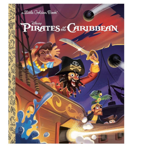 Pirates of the Caribbean (Disney Classic) (Little Golden Book)