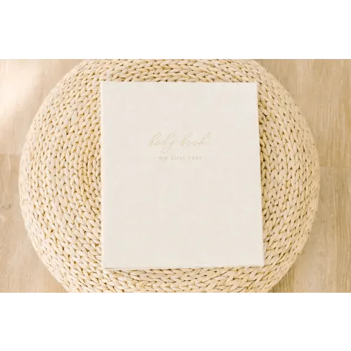 Pregnancy + Baby Book Combo - Sand