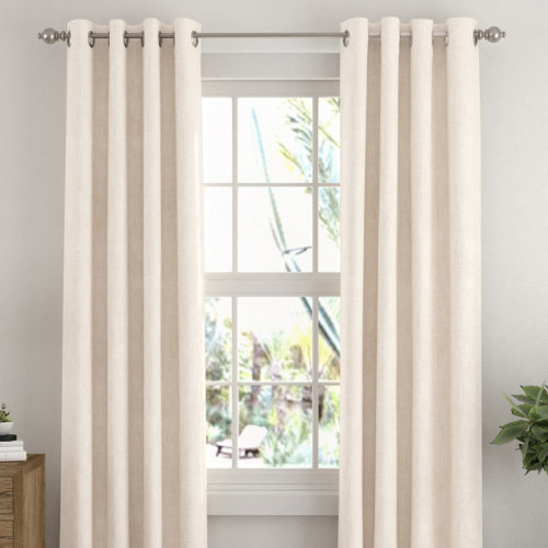 AllModern 100% Black Out Thermal-Insulated Grommet Curtains - 2 Panels & Reviews | Wayfair