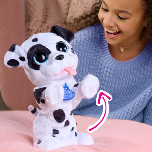 furReal D.D. My Dancin’ Dalmatian, Interactive 8 inch Plush, for Boys and Girls Ages 4 and up