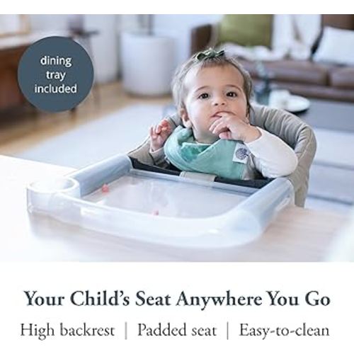 Amazon.com: Inglesina Fast Table Chair, Black - Portable Baby High Chair - for Babies & Toddlers up to 37 lbs - Collapsible Design - Fits Tables 0.8'' to 3.5'' Thick - Compact & Easy to Use - Travel Bag Included