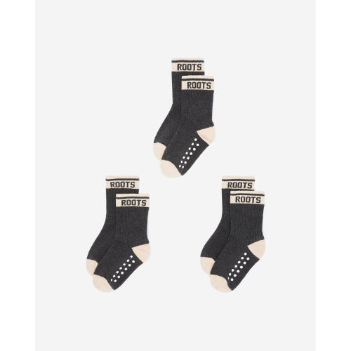 Baby & Toddler Cabin Ankle Sock 3 Pack