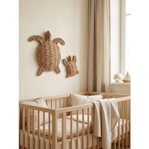Handmade Turtle Wall Decor, Statement Wall Decor, Coastal Beach Art, Kids Nursery Gift