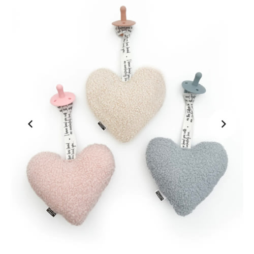 Pacifier Lovey Heart – OUR HOUSE ABOVE