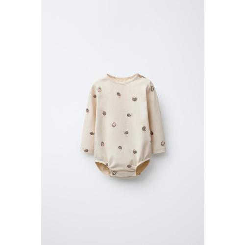 COZY HEDGEHOG BODYSUIT - Ecru | ZARA United States
