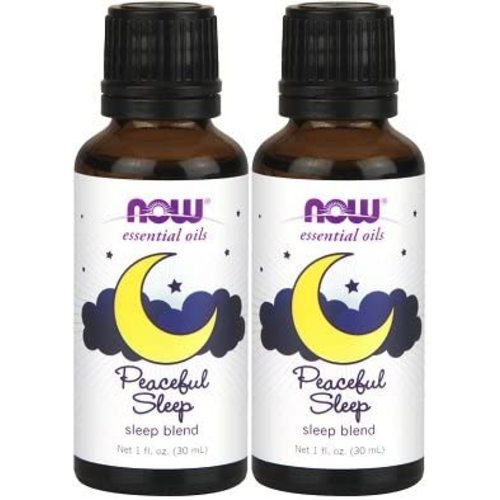 Now Foods Peaceful Sleep Essential Oil Blend 1 fl oz (Pack of 2)