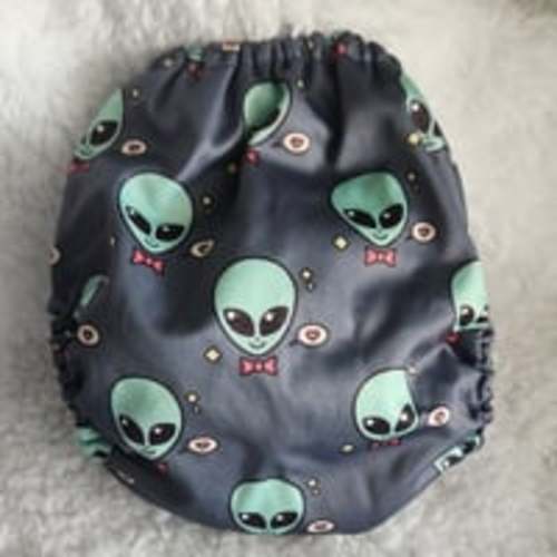 Mama Koala Alien cloth diaper