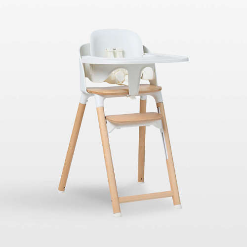 Lalo The Chair II 3-in-1 Baby Coconut White High Chair