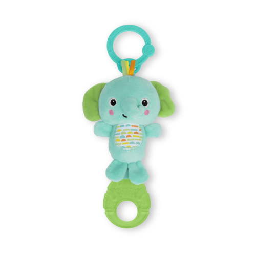 Tug Tunes on-the-go Clip-on Toy, Elephant, Unisex, Newborn +