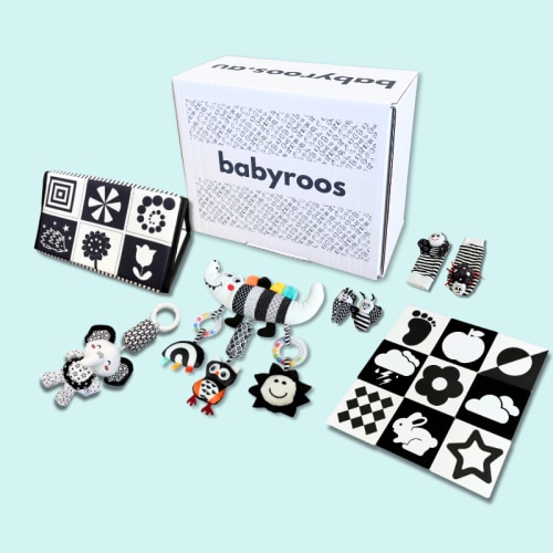Newborn Sensory Bundle (0+ Months) – Babyroos